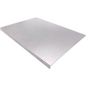 Cutting Boards for Kitchen, Large Stainless Steel Baking Boards with scraper, Suitable for Bread, Meat, Vegetables, (19.7 x 15.7 in)