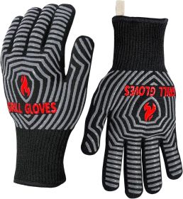BBQ Gloves Oven Gloves Grilling Gloves Silicone Non Slip Oven Mitts Kitchen Gloves